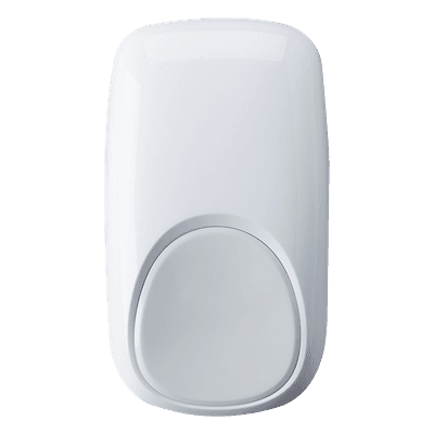 Sensor de Movimiento Dual Tecnología / PIR Óptica de Espejo + Microondas X-Band / Cobertura 16 x 22 m (52.5 x 72.2 ft) / 36 Zonas / Anti-Máscara / V-Plex 2 Hilos