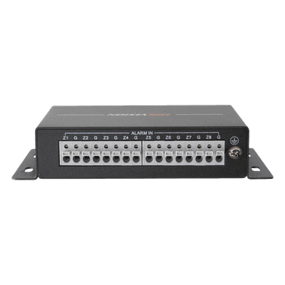 Expansor de Zonas Cableado / 8 Zonas de Alarma / RS-485 / Supervisión EOL / 500 m (1640.4 ft) / -10°C a 55°C DS-PM-RSI8 HIKVISION