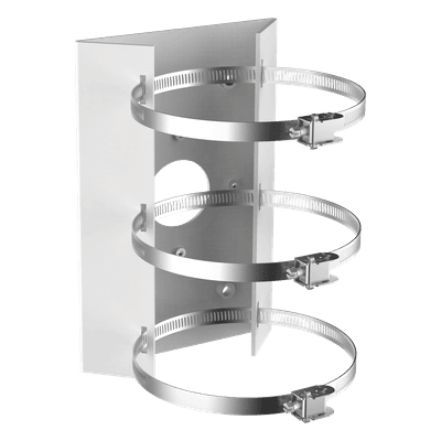 Soporte de Montaje en Poste / Ajustable / Interior y Exterior / Carga 10 kg (22.05 lb) / 240 mm (9.45 in) DS-2904ZJ HIKVISION
