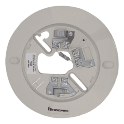 Base de 6" / Sin electrónica / Terminación integrada / 150mA @ 33V / Contactos relé 2A / 4' caja octogonal NS6-220 HOCHIKI