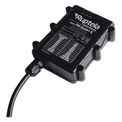 Localizador vehicular 2G con proteccion IP67 y antenas internas ECO4PLUS-S RUPTELA