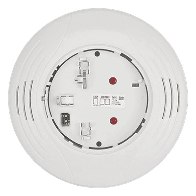 Base con Relevador / 6.85' (17.4 cm) Diámetro / 12-18 AWG / 2 Bobinas Latching / 15-32 VDC / UL 268 B224RB-WH SYSTEM SENSOR