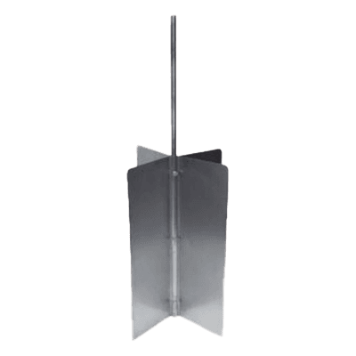 Electrodo de Tierra Tipo Rehilete / Acero Inoxidable / Diseño Cruceta / Estándares EIA/TIA J-STD-607-A y BICSI / Mantenimiento Semestral TGTRHTINOX TOTAL GROUND