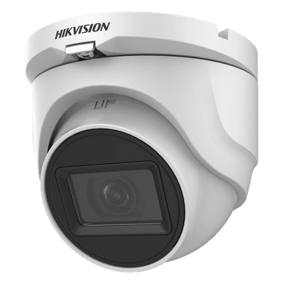 Turret TURBOHD 5 Megapixel / Lente 2.8 mm / 98 pies IR EXIR / Exterior IP67 / Metal / 4 en 1 / dWDR DS-2CE76H0T-ITMF(C) HIKVISION