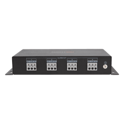 Módulo de 4 Relevadores de Capacidad 30 Vcc (Max. 1 A) / Para Funciones de Automatización / Comunicación RS-485 DS-PM-RSO4 HIKVISION