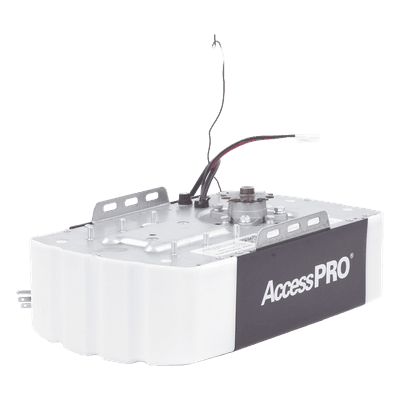 Motor Automático para Puerta de Garage / 1/2 HP / Arranque y Paro Suaves / 127 VCA / 20 Controles 433 MHz / Rieles Tipo T y C / Respaldo de Energía ACCESSFORCE ACCESSPRO