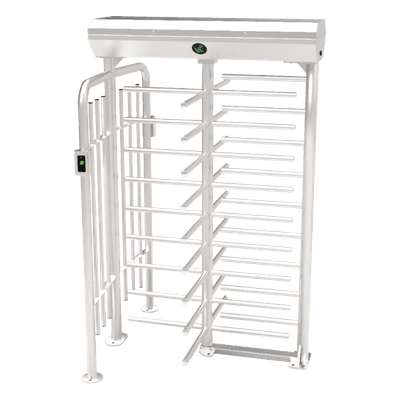 Torniquete de cuerpo completo / Un carril / 25 personas por minuto / Acero inoxidable SUS304 / IP54 / -28°C a 60°C / 4.6 x 4.3 x 7.3 pies FHT2400 ZKTECO