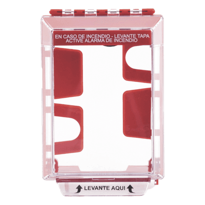 Cubierta Protectora Transparente / Bajo Perfil / Notificación Audible y Visible 105 dB / Estabilizado UV / Rango -40 a 121°C (-40 a 250°F) / ADA STI-14220FR-ES STI