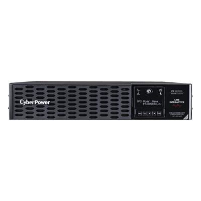 UPS Línea Interactiva / 3000 VA / 3000 W / Onda Senoidal Pura / Rack 2U / AVR / 9 Tomas NEMA PR3000RTXL2U CYBERPOWER