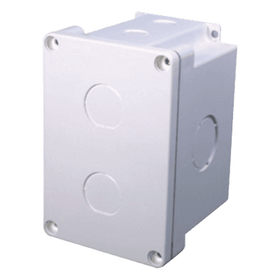 Caja Superficial a Prueba de Agua / IP67 / 2 Salidas / 120 x 80 x 79.7 mm / 4.72 x 3.15 x 3.14 in / Certificaciones RoHS y UL LP-WP-BOX LINKEDPRO BY EPCOM