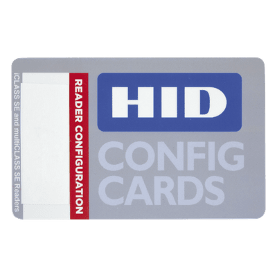 Tarjeta de Configuración / Restauración de Fábrica / Serie RPKx / Seguridad Preservada SEC9XCRD00003 HID