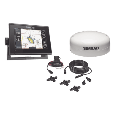 Kit de pantalla multifuncional / Pantalla táctil 7' / NMEA2000 / Antena GPS GS25 / IPX7 / Radar 3G/4G/Halo GO7-GPSKIT SIMRAD