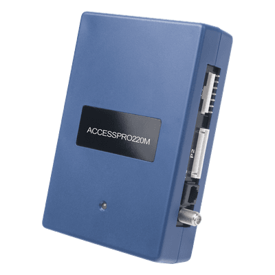 Receptor Inalámbrico Administrable / 1600 Usuarios / 433 MHz / 60 m (197 pies) / 12-24 VCC/VCA ACCESSPRO220M ACCESSPRO