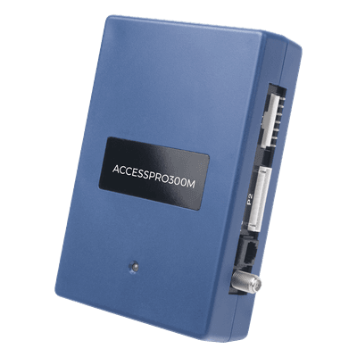 Receptor Inalámbrico Administrable / 1600 Usuarios / 433 MHz / 60 m (197 pies) / 2 Relevadores ACCESSPRO300M ACCESSPRO