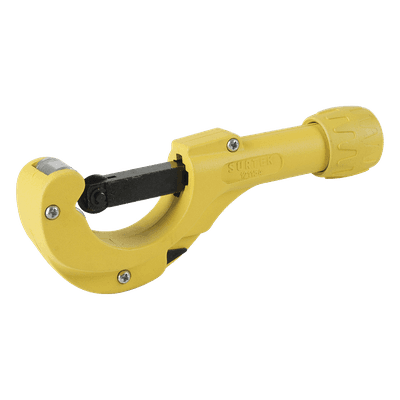 Cortatubos Profesional / Diámetro Ajustable 5/32' a 2' / Cuerpo Zamak / Navaja Telescópica y para Rebabas / 4' Longitud / Cobre, Latón y Metales SYS-121154 SURTEK