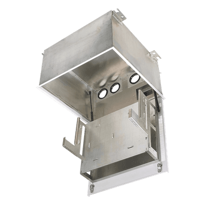 Gabinete de Techo Plenum / 2 UR Equipo Activo / 6 UR Parcheo / Acero / Blanco PZICEA PANDUIT