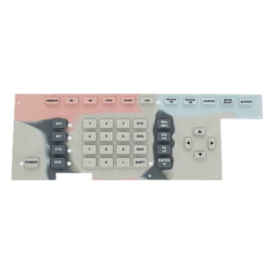 Membrana Elástica Táctil / Alta Sensibilidad / Uso Industrial / Compatible COM-3010 / Protección 100W OVRL-27 RAMSEY