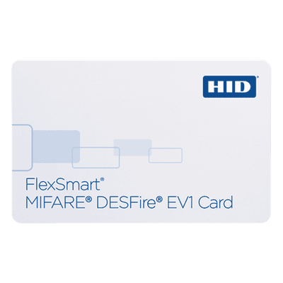 Tarjeta de proximidad / MIFARE Classic 13.56 MHz / 1 KB EEPROM / Lectura hasta 4' (10 cm) / PVC brillante / 2.125' x 3.375' 1430MGGMN HID