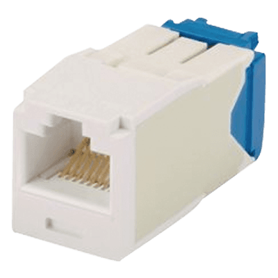 Jack RJ45 / Cat 6A / TG Sin Herramienta / 22-26 AWG / 10GBASE-T / Marfil CJ6X88TGEI PANDUIT