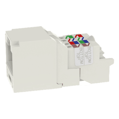 Conector Jack RJ45 / Mini-Com TP / Categoría 6 / 8P8C / Sin Herramienta / Blanco Mate CJ688TPIW PANDUIT