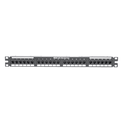 Panel de Parcheo de Impacto / Categoría 6A / 24 Puertos / 1UR / 1-500 MHz / 10GBASE-T DP246X88TGY PANDUIT