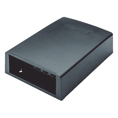 Caja de Montaje en Superficie / 12 Puertos Mini-Com / Almacenamiento 24 m (78.7 ft) Fibra Óptica / Color Negro CBXF12BL-AY PANDUIT