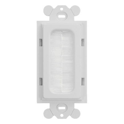 Inserto de Cepillo para Placa Frontal GFCI / ABS / 0.15' x 0.07' x 0.15' / Blanco / RoHS CFGBWH PANDUIT