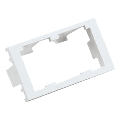 Inserto Plano de 1/3, Espacio para Dos Módulos Mini-Com®, Color Blanco Mate CHF2MIW-X PANDUIT