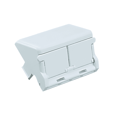 Módulo de Inserción / 2 Puertos Inclinados / Ventana de Identificación / 1.56' x 1.34' CHS2SIW-X PANDUIT
