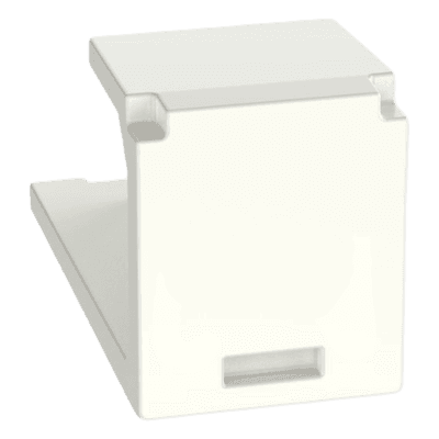 Módulo de Tapa Ciega / Mini-Com / Blanco Mate / 1 Espacio / Compatible RoHS CMBIW-X PANDUIT