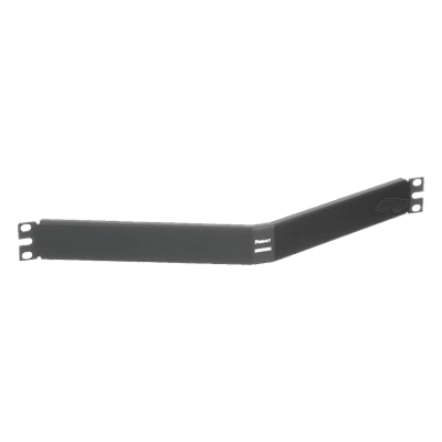 Tapa Ciega para Rack / 19' / 1UR / Acero 16 Gage / Angulada / 482.6 x 43.7 mm