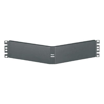 Panel de Relleno para Rack / 19 pulgadas / 2U / Diseño Angulado / Acero 16 Gauge / 482.6 x 88.1 mm