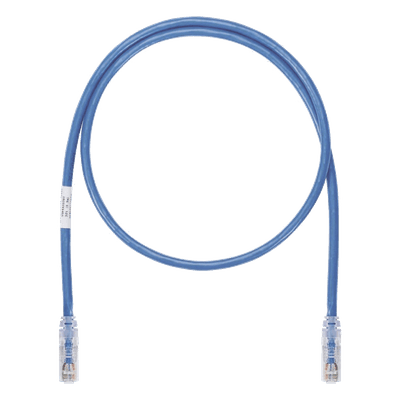 Cable de Parcheo UTP, Cat6A, 26 AWG, CM, Color Azul, 7ft UTP6ASD7BU PANDUIT