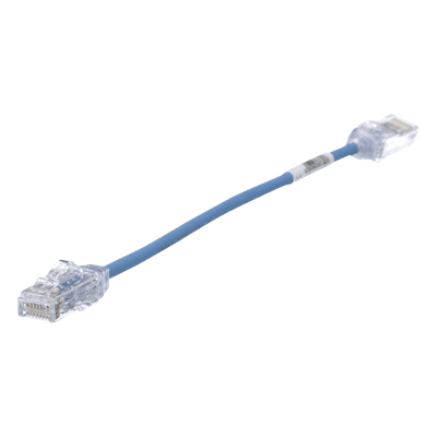 Cable de Parcheo UTP / Cat6 / 28AWG Diámetro Reducido / 20 cm (0.66 ft) / Azul UTP28SP0.2MBU PANDUIT