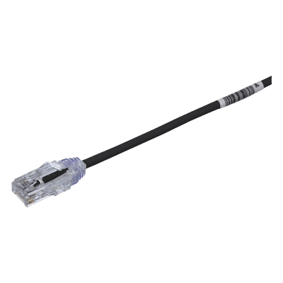 Cable de Parcheo UTP / Cat6 / 28AWG / 3.8 mm / 0.3 m (1 pie) / PoE / CM/LSZH UTP28SP1BL PANDUIT