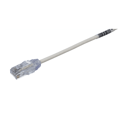 Cable de Parcheo UTP / Cat6 / 28AWG / 25 ft (7.62 m) / LSZH-CM / PoE++ / 3.8 mm Ø UTP28SP25 PANDUIT