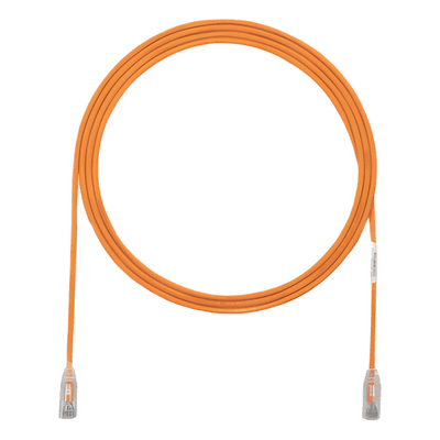 Cable de Parcheo UTP / Cat6 / 28AWG / 7.62 m (25 ft) / 250 MHz / Doble Clasificación CM/LSZH / PoE++ UTP28SP25OR PANDUIT