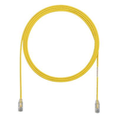Cable de Parcheo UTP / Cat6 / 28AWG / 1.22 m (4 pies) / LSZH/CM / Amarillo UTP28SP4YL PANDUIT
