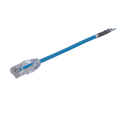 Cable de Parcheo Cat6 UTP / 28AWG Diámetro Reducido / 15.24 m (50 ft) / Doble Clasificación CM/LSZH / Azul UTP28SP50BU PANDUIT