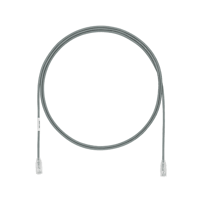 Cable de Parcheo UTP / Cat6 / 28AWG / 20.2 cm (0.66 ft) / CM/LSZH / Gris UTP28SP8INGY PANDUIT