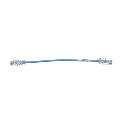 Cable de Parcheo UTP / Cat6A / 28AWG / CM-LSZH / 20 cm (0.66 ft) / Azul UTP28X0.2MBU PANDUIT