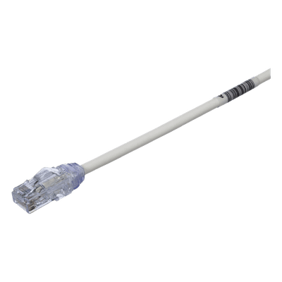 Cable de Parcheo UTP / Cat6A 500 MHz / 28AWG Diámetro Reducido / CM-LSZH Doble Clasificación / 0.3 m (1 pie) / PoE 802.3bt UTP28X1 PANDUIT