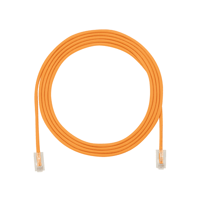 Cable de Parcheo UTP Cat6A / 28AWG Diámetro Reducido / CM-LSZH / 3.05 m (10 Pies) / Naranja UTP28X10OR PANDUIT