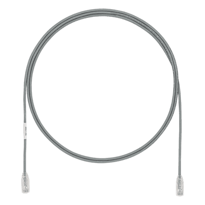 Cable de Parcheo UTP / Cat6A / 28AWG / CM-LSZH / 20 Pies (6.1 m) / Gris UTP28X20GY PANDUIT