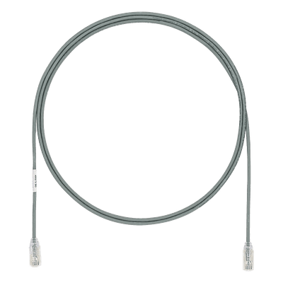 Cable de Parcheo UTP / Cat6A / 28AWG / CM-LSZH / 1.52 m (5 ft) / Gris UTP28X5GY PANDUIT