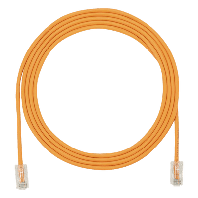 Cable de Parcheo UTP / Cat6A / 28AWG / CM-LSZH / 1.52 m (5 ft) / Naranja UTP28X5OR PANDUIT