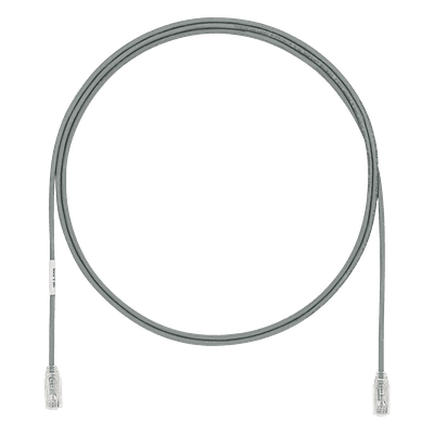 Cable de Parcheo UTP Cat6A / 28AWG / CM-LSZH / 6 Pies (1.83 m) / PoE++ / -40 a 75°C UTP28X6GY PANDUIT
