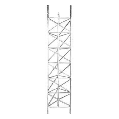 Tramo de Torre / 3 m (9.84 ft) x 60 cm (1.97 ft) / Tubo 1 1/4" Ced. 40 / Galvanizado en Caliente / Hasta 99 m (324.8 ft) de Elevación STZ-60RG SYSCOM TOWERS