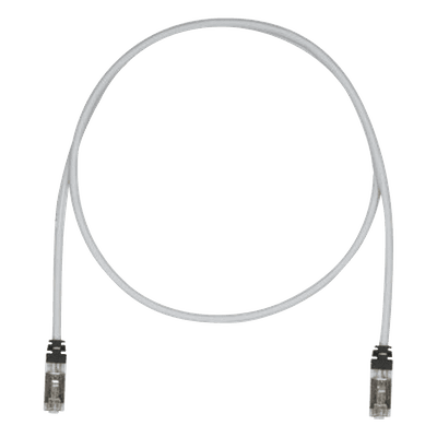 Patch Cord / Cat6A / S/FTP Blindado / 26 AWG / 3 m (9.84 ft) / CM/LSZH / PoE++ / Gris STP6X3MIG PANDUIT
