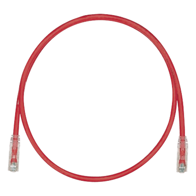 Cable de Parcheo UTP Cat6 / 24 AWG / CM / 30.48 m (100 ft) / Rojo UTPSP100RDY PANDUIT